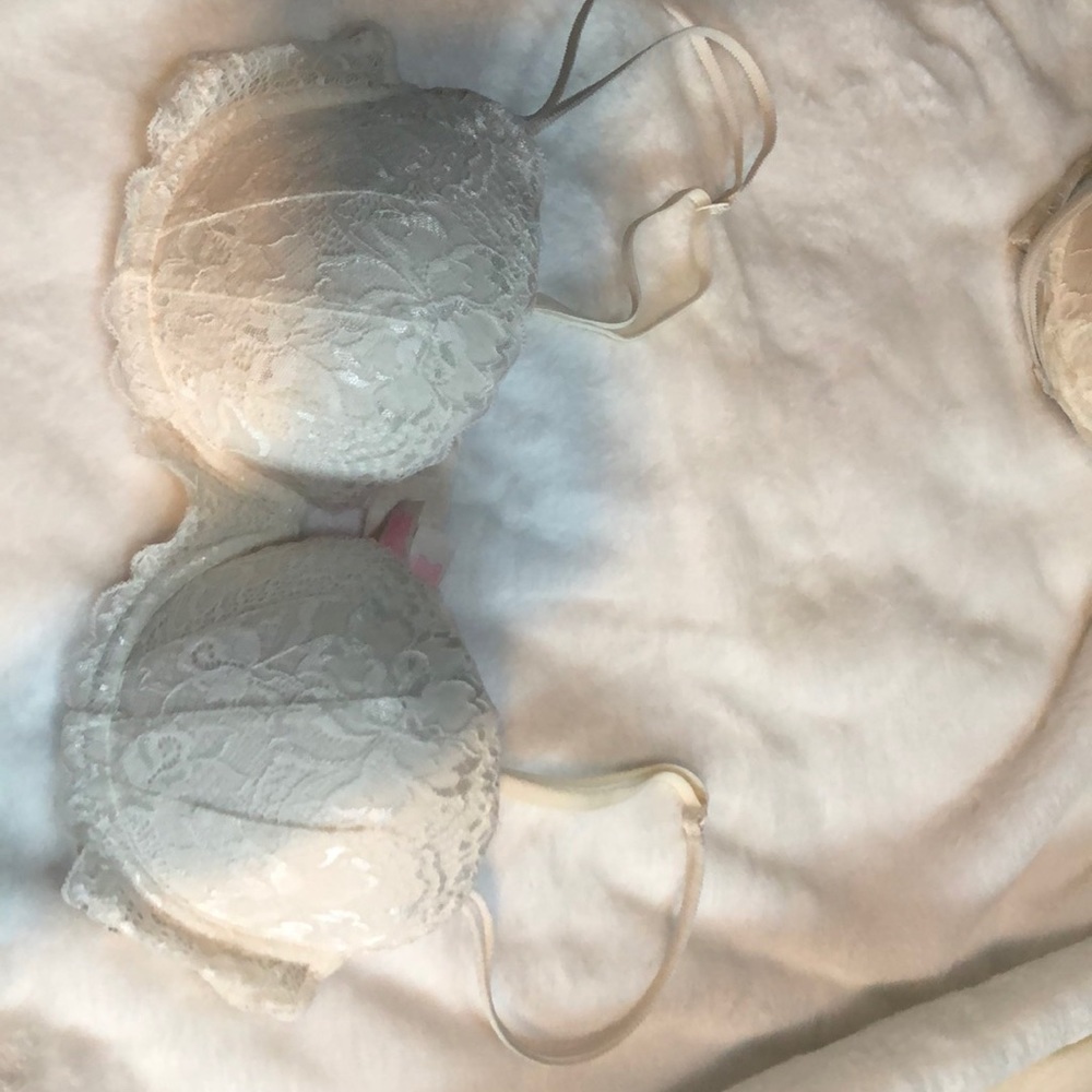 PINK Victoria’s Secret lace Push Up multi-way Bra